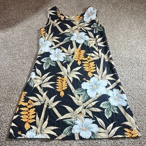 Hilo Hattie The Hawaiian Original vintage floral print dress size Medium